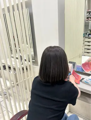 ミディアム Earth市ヶ谷店所属・艶カラー特化美容師 ✂️✨️REIA✨️のヘアスタイル
