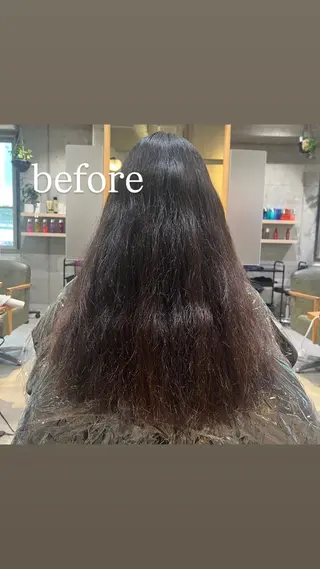 ロング ダン/立川/ 顔周り×透明感カラーのヘアスタイル