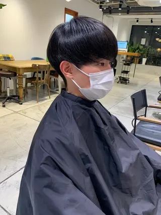 ショート メンズ メンズパーマの達人 🌟川内絵人のヘアスタイル