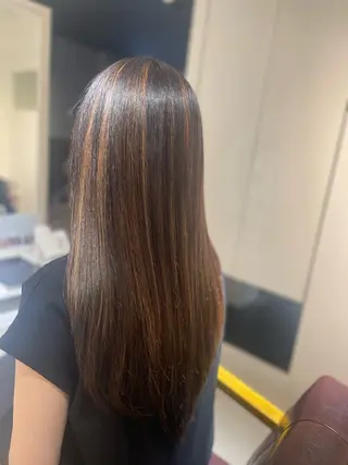 ロング カラー le.pidorge Tamaのヘアスタイル