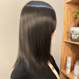 セミロング カラー 🌿レイヤーボブ/パ ーマ🌿　木梨健太のヘアスタイル