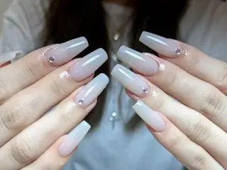 ネイル Venusパラジェル 長さだし専門店のネイルデザイン