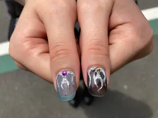 ネイル 海外ネイル u4me🦄💜のネイルデザイン