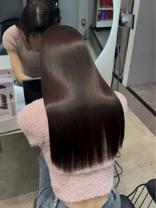 ロング カラー etora 渋谷所属・itaru/網紅ヘア 🇨🇳ケラチンTRのヘアスタイル
