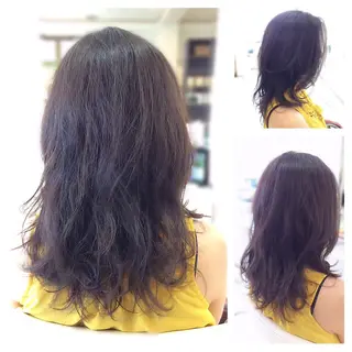 ロング パーマ いけだ ゆうのヘアスタイル