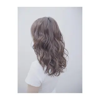 ミディアム カラー 永岡 鉄平のヘアスタイル