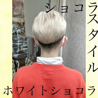 ショート カラー メンズ CoCooN satoshiのヘアスタイル