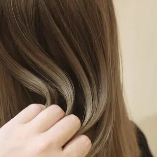 ミディアム "オクムラ タクヤ"のヘアスタイル