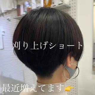 ショート ショート、ボブ特化 長島智彦のヘアスタイル