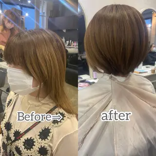 ミディアム 松尾太樹 【pia】福岡美容室のヘアスタイル