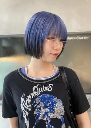 ミディアム カラー ヘアアレンジ mina 🌷のヘアスタイル