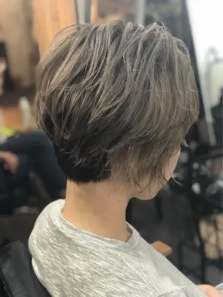 ショート 家田 竜のヘアスタイル