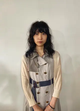 セミロング カラー パーマ GATTACA所属・KEI gattacaのヘアスタイル