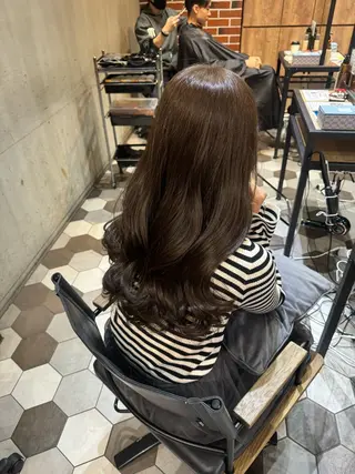 カラー ❤︎ miho ❤︎ 大阪梅田のヘアスタイル