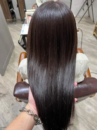 ロング カラー 顔まわり職人🇰🇷 韓国ヘア/KAITOのヘアスタイル