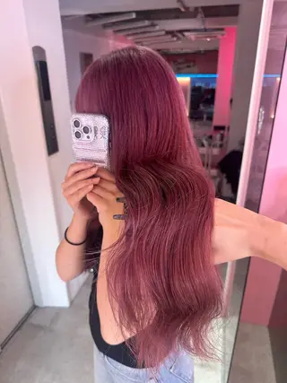 ロング カラー ブリーチカラー 特化/MAHIROのヘアスタイル