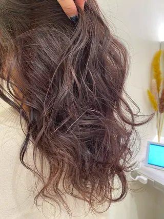 ロング カラー ヘアアレンジ 韓国レイヤー🖤🤍 /うえのゆずのヘアスタイル
