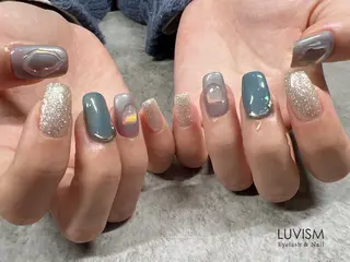 ネイル LUVISM Eyelash&Nail【ラヴィズム アイラッシュ＆ネイル】所属・🌻LUVISM🌻 Miyashitaのネイルデザイン