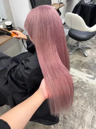 ロング 🌈ハイトーンカラー ⋆˚ʚɞにいな🌈のヘアスタイル