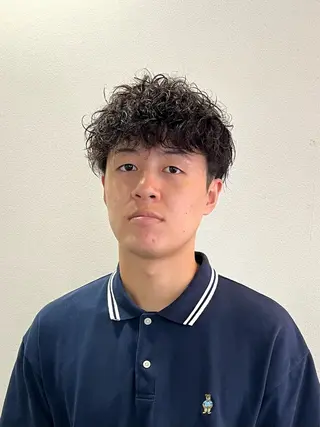パーマ メンズ ツイストスパイラル/ メンズパーマ/ハルキのヘアスタイル