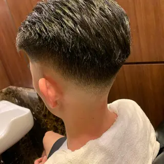 ショート メンズ 銀座 関のヘアスタイル