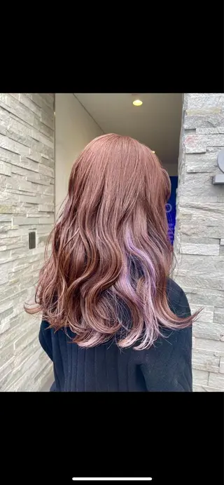 ロング カラー ヘアアレンジ 💖KANAMI💖 似合わせヘアスタイルのヘアスタイル