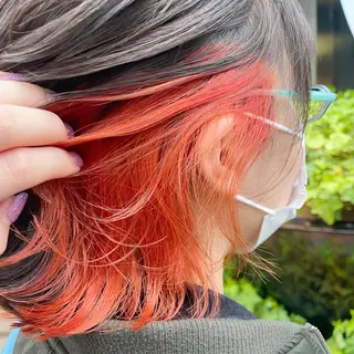 ショート カラー 🥀韓国アイドルヘア 𝐡𝐚𝐫𝐮🥀のヘアスタイル