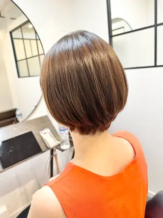 ショート @Hair 新小岩店所属・新小岩美容室 @Hairモデル募集のヘアスタイル