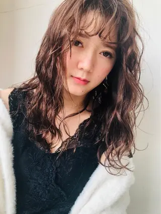 ロング 髪質改善 頭身浴/ 中田のヘアスタイル