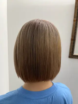 ショート カラー AIR横浜所属・宝徳 伶奈のヘアスタイル