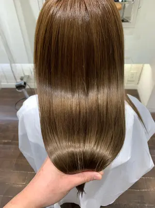 ロング GO TODAY シェアサロン 銀座Arc店所属・デジタルパーマ🫧 韓国風ヘア🫧サクラのヘアスタイル