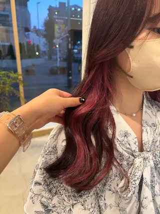 ロング 大曽根/艶カラー🌷 暖色/yuukaのヘアスタイル