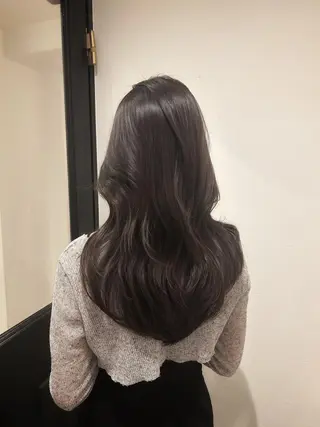 セミロング カラー 韓国/レイヤー NOISM天王寺のヘアスタイル