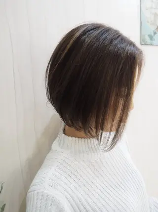 ミディアム たけかわ みずきのヘアスタイル
