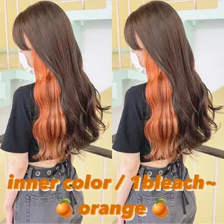 カラー 渋谷:インナーカラー ／🍒エリカ🍒のヘアスタイル
