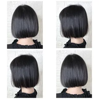 ショート カラー KIZU 髪質改善 オカルト怪談のヘアスタイル