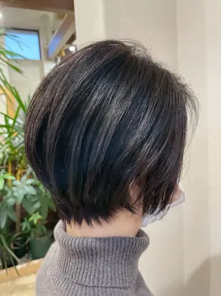ショート 疋田 伽菜子のヘアスタイル