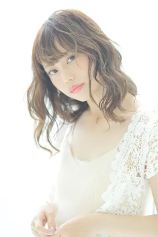 ロング カラー 髪質改善/美髪矯 正ヤマモトハルキのヘアスタイル