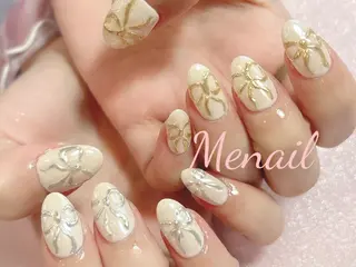 ネイル 🤍POP可愛い🧸 Menailのネイルデザイン