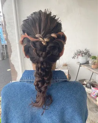 ヘアアレンジ @z所属・@z(ｱｯﾄｾﾞｰ) fumikoのマツエク・マツパデザイン