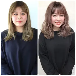 ミディアム Elsa エルサのヘアスタイル