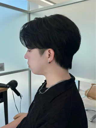 ショート Zinaメンズ特化 YUZUKIのヘアスタイル