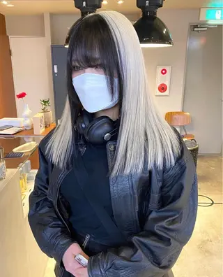 ロング カラー ブリーチ矯正/ ブリーチ特化mikaのヘアスタイル