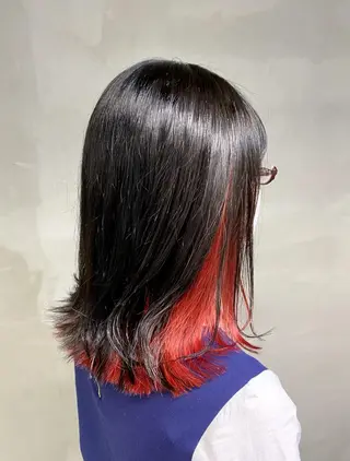 セミロング カラー 艶髪/髪質改善/ MONSO山本のヘアスタイル