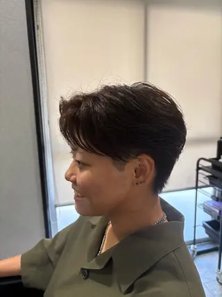 ショート カラー メンズ B TECH by Zen sly所属・中野 静莉のヘアスタイル