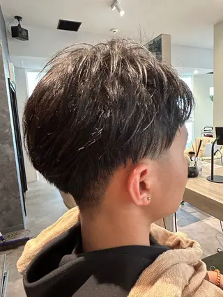 ショート メンズ 五ノ井 一世のヘアスタイル