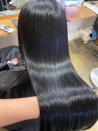 セミロング 髪質改善&艶カラー sotaのヘアスタイル