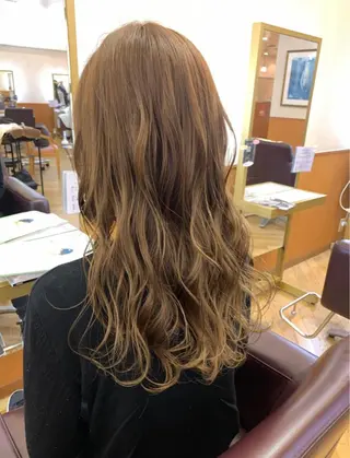 ロング カラー 長瀬 燎哉のヘアスタイル