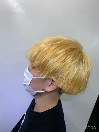 ショート メンズ NAOKI /海外風のヘアスタイル