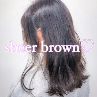 セミロング うる艶/レイヤー 🪞池袋LAND🪞のヘアスタイル